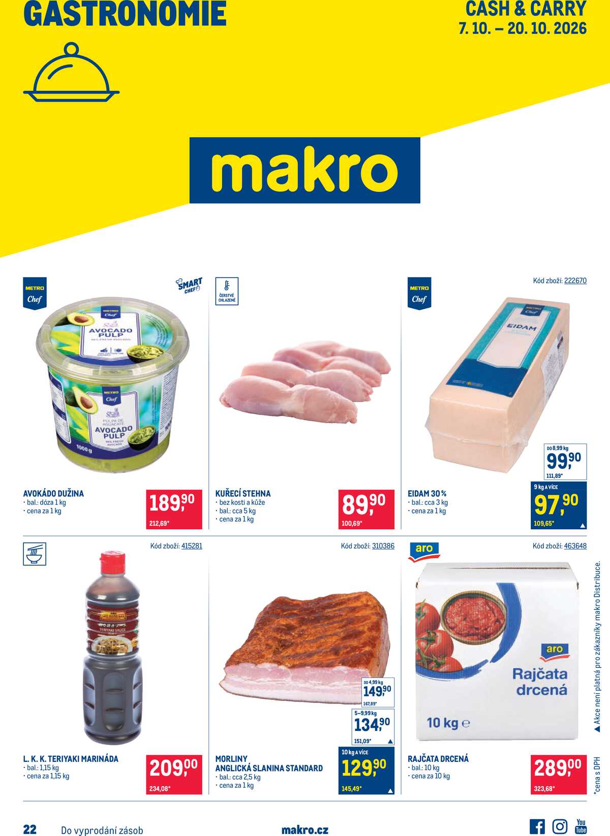 MAKRO Gastronomie do 20.10. strana 1