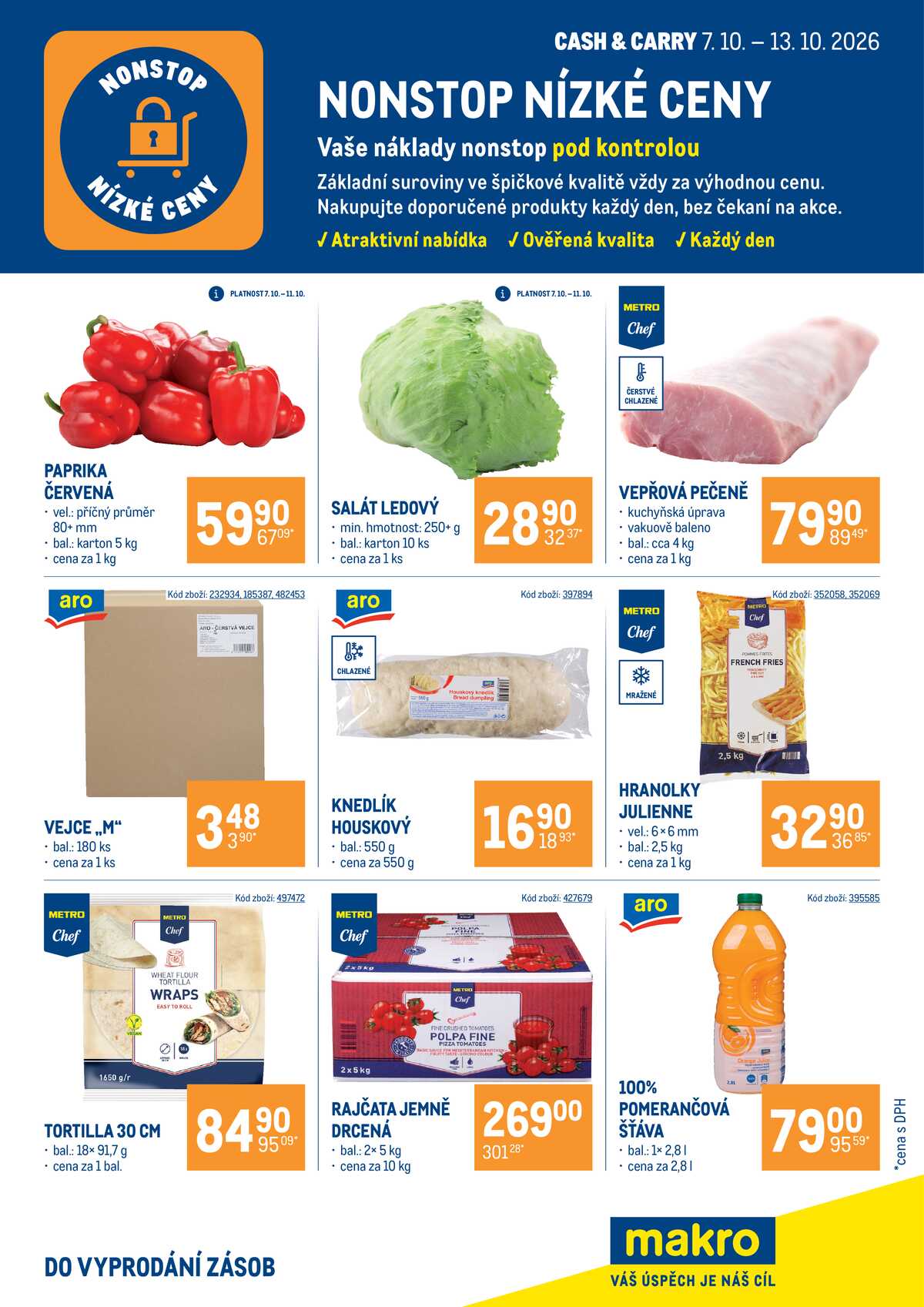 MAKRO Nonstop nízké ceny 13.10. strana 1