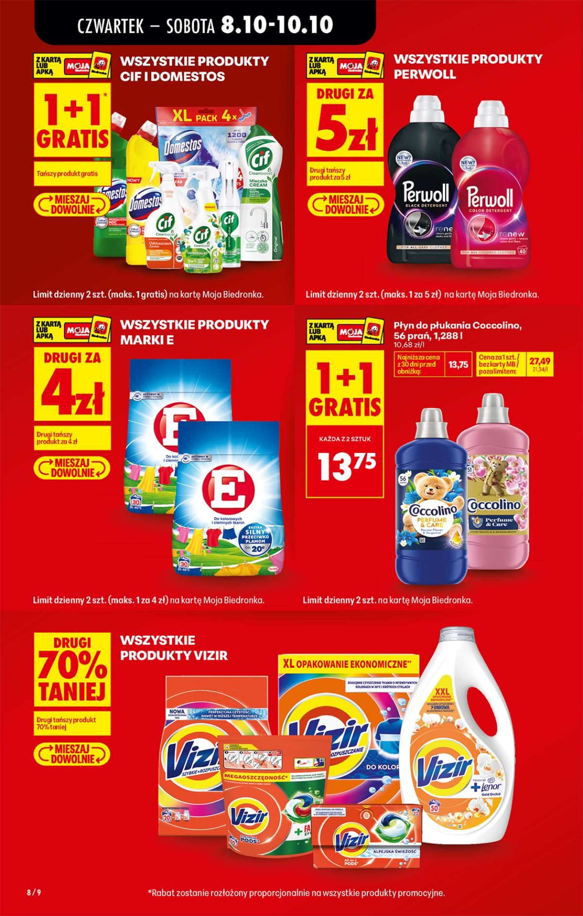 Leták Biedronka Polsko 8.10.-14.10.2026 strana 12
