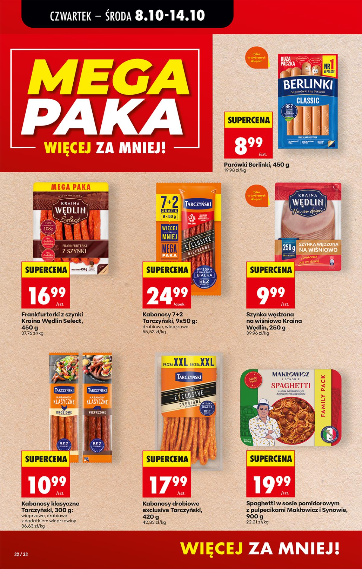 Leták Biedronka Polsko 8.10.-14.10.2026 strana 50