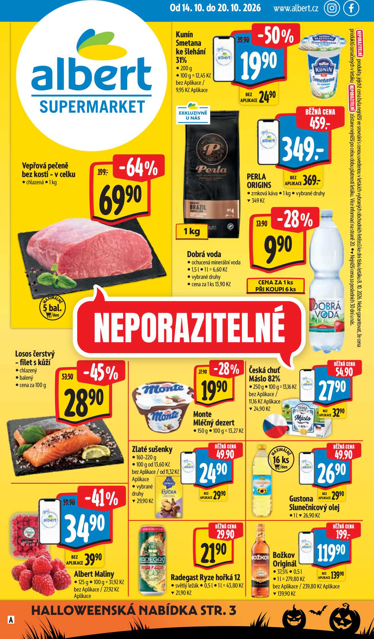 Albert Supermarket od 14.10. do 20.10.2026 strana 1