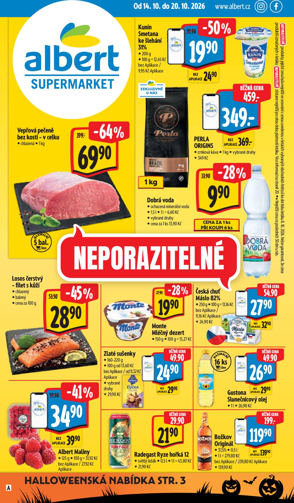 Albert Supermarket od 14.10. do 20.10.2026