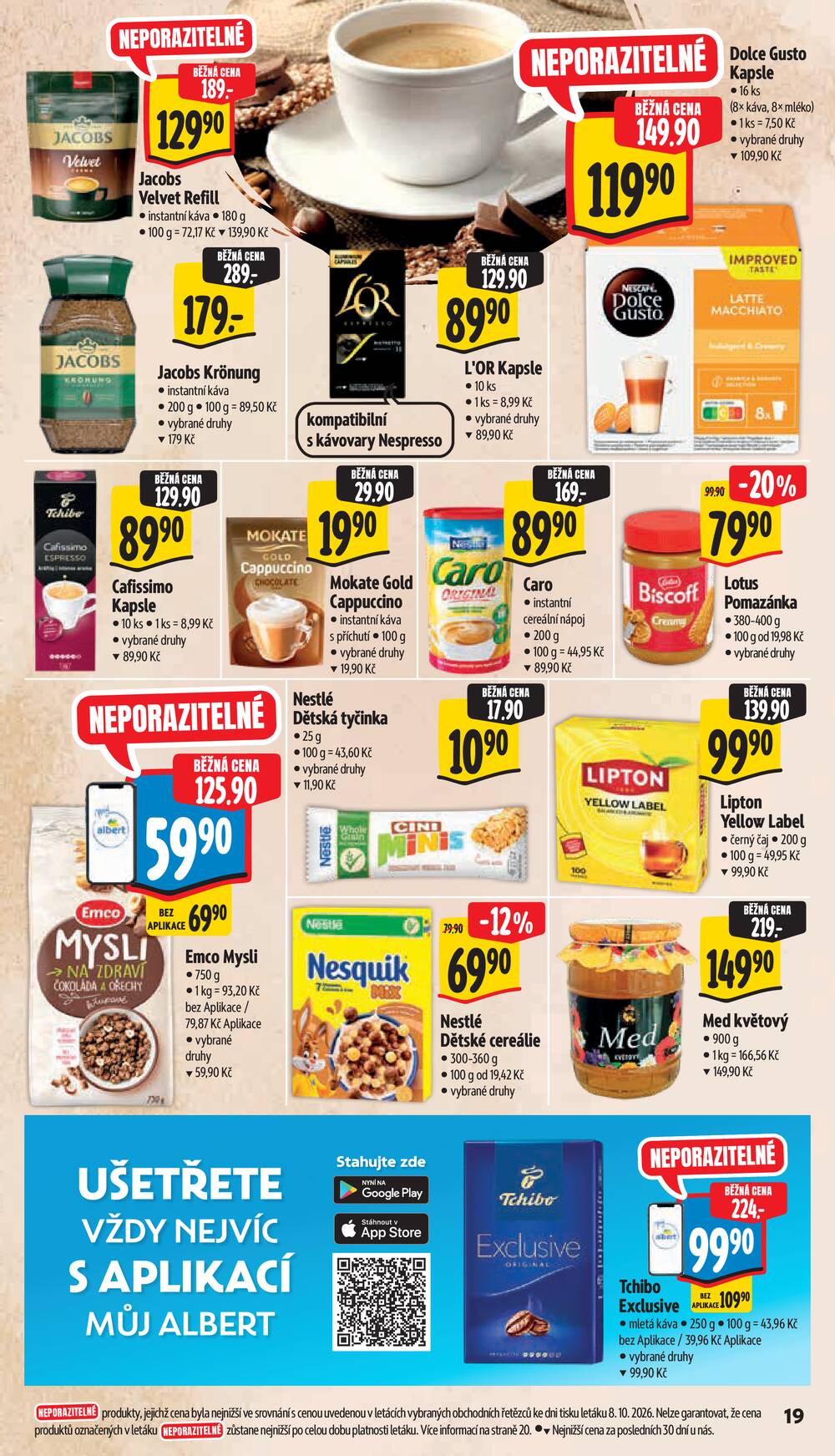 Leták Albert - Albert Supermarket od 14.10. do 20.10.2026 - strana 25
