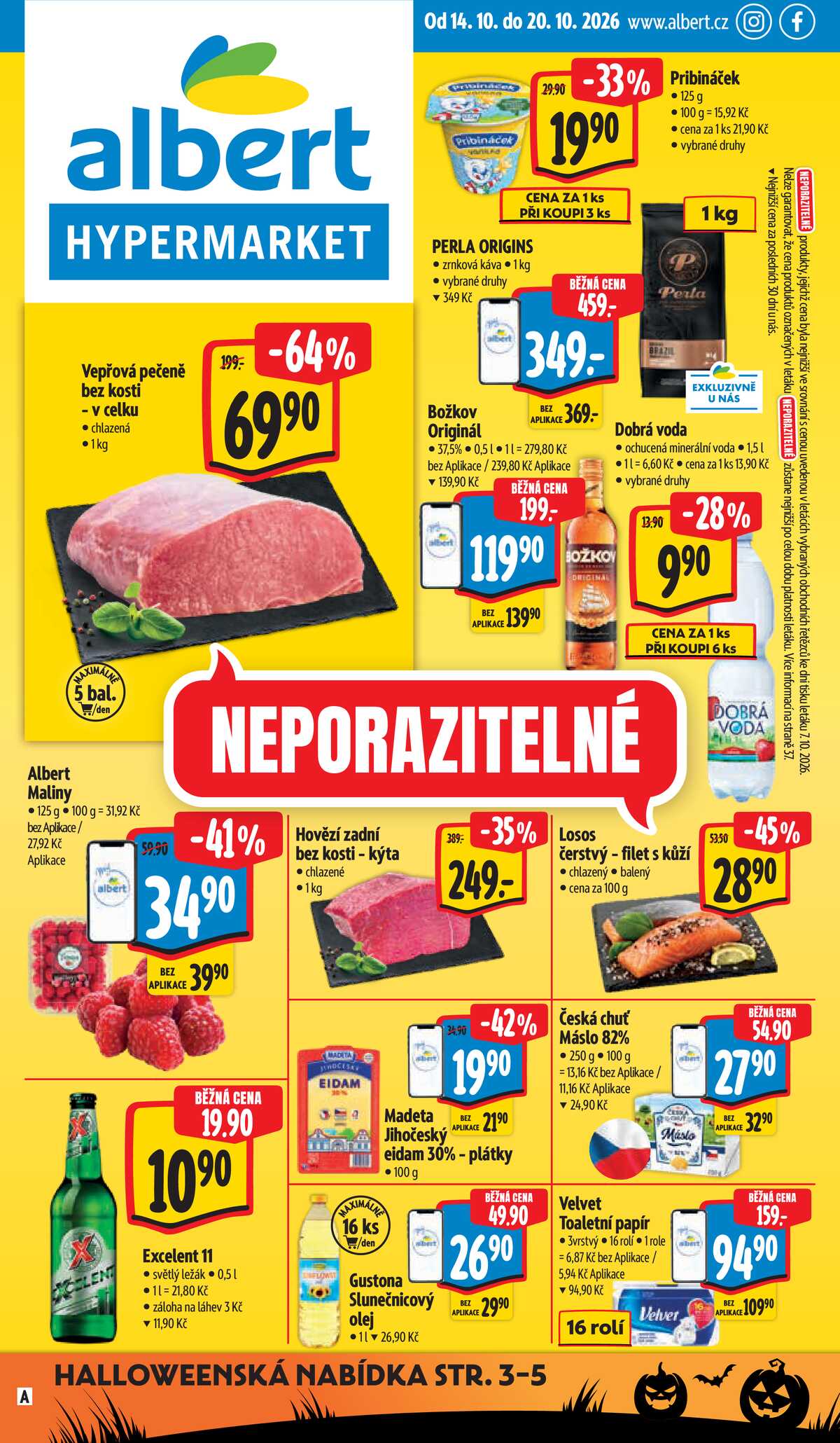 Albert  Hypermarket od 14.10. do 20.10.2026 strana 1