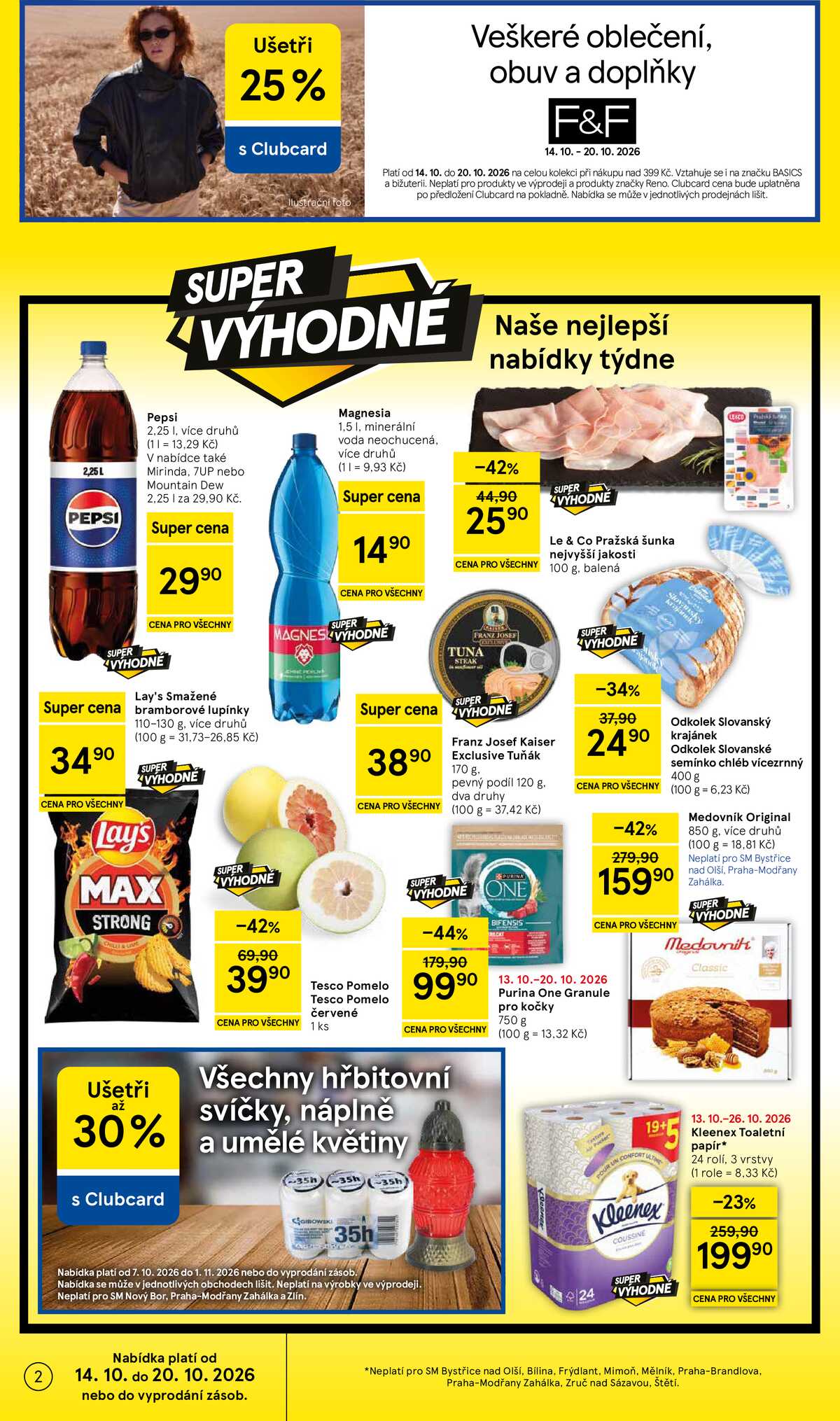 Tesco supermarkety od 14.10. do 20.10.2026 strana 2