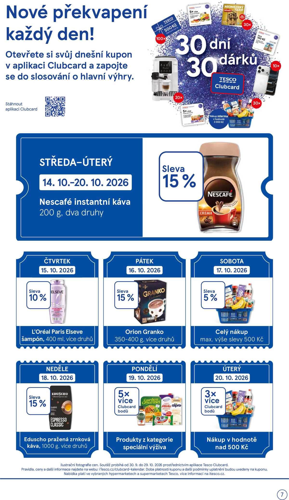 Tesco supermarkety od 14.10. do 20.10.2026 strana 7