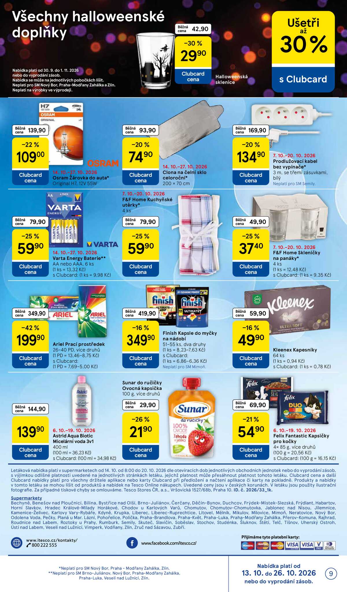 Tesco supermarkety od 14.10. do 20.10.2026 strana 9