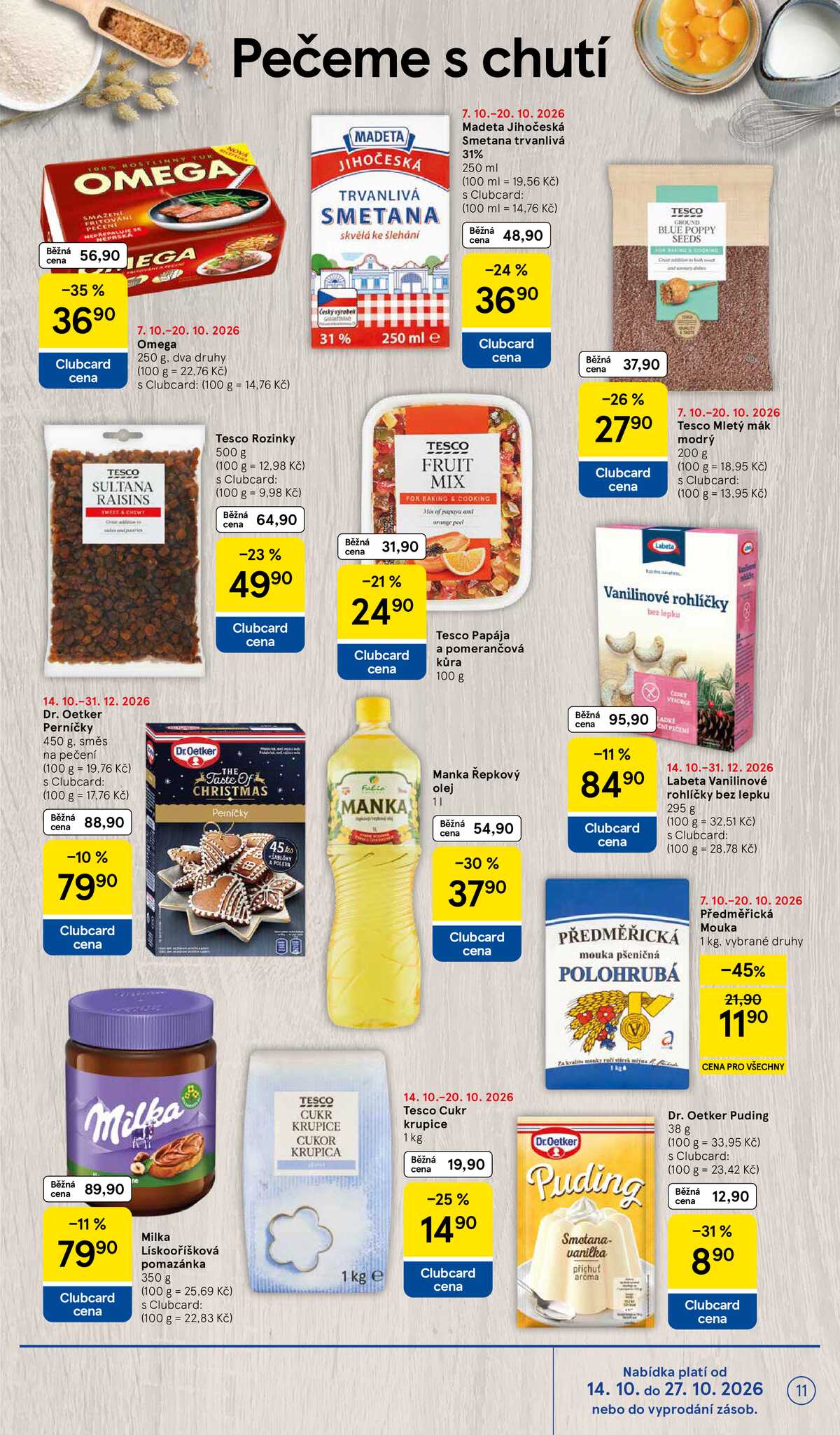 Tesco supermarkety od 14.10. do 20.10.2026 strana 11