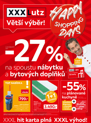 XXXLutz od 12.10. do 25.10.2026