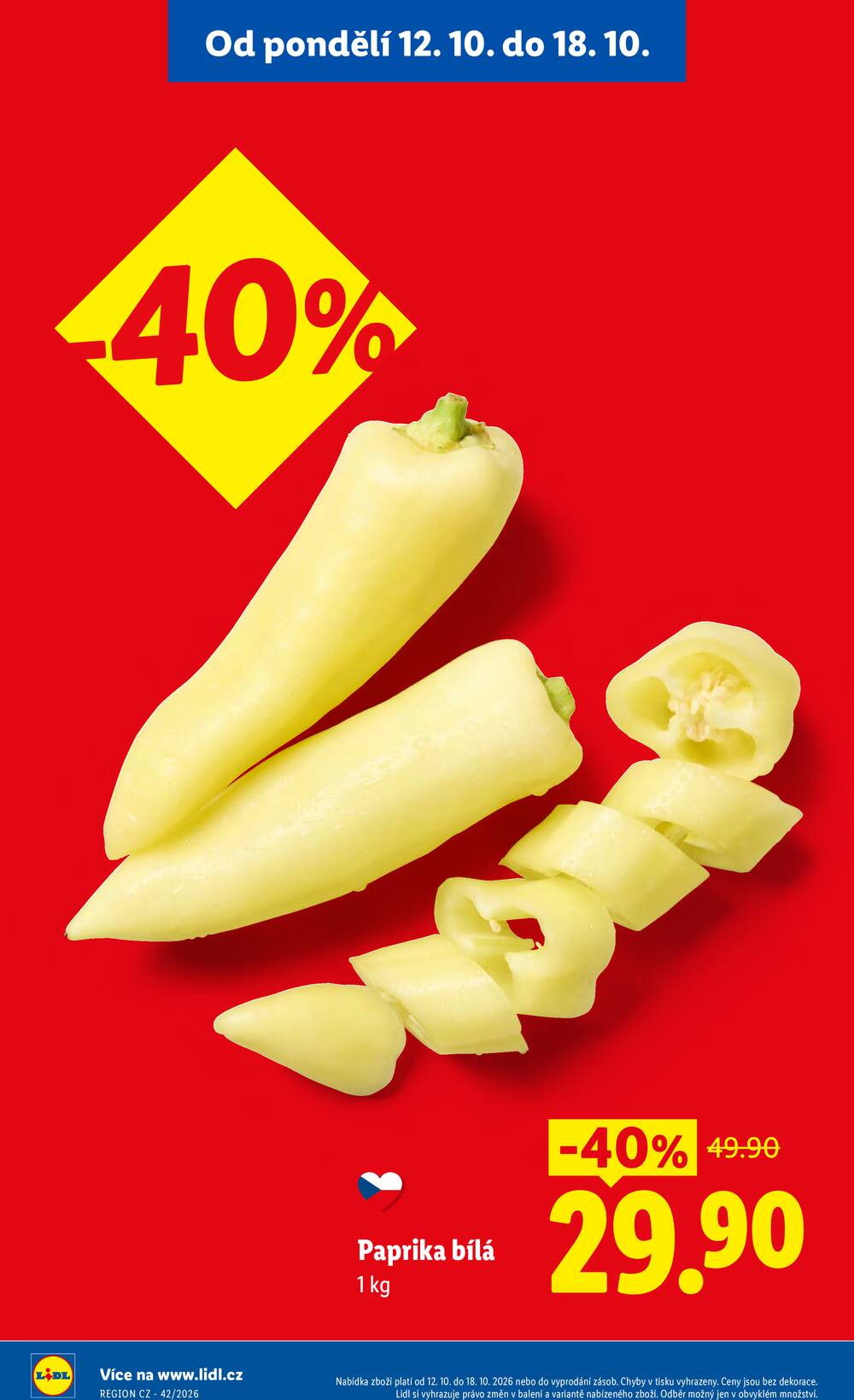Lidl od 12.10. do 14.10.2026