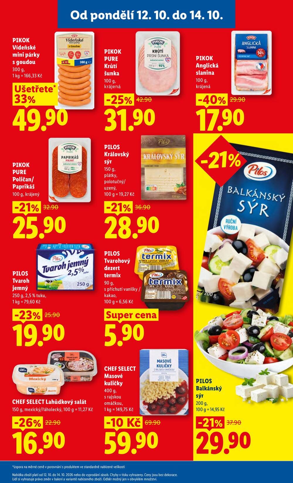 Lidl od 12.10. do 14.10.2026