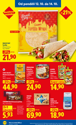 Lidl od 12.10. do 14.10.2026