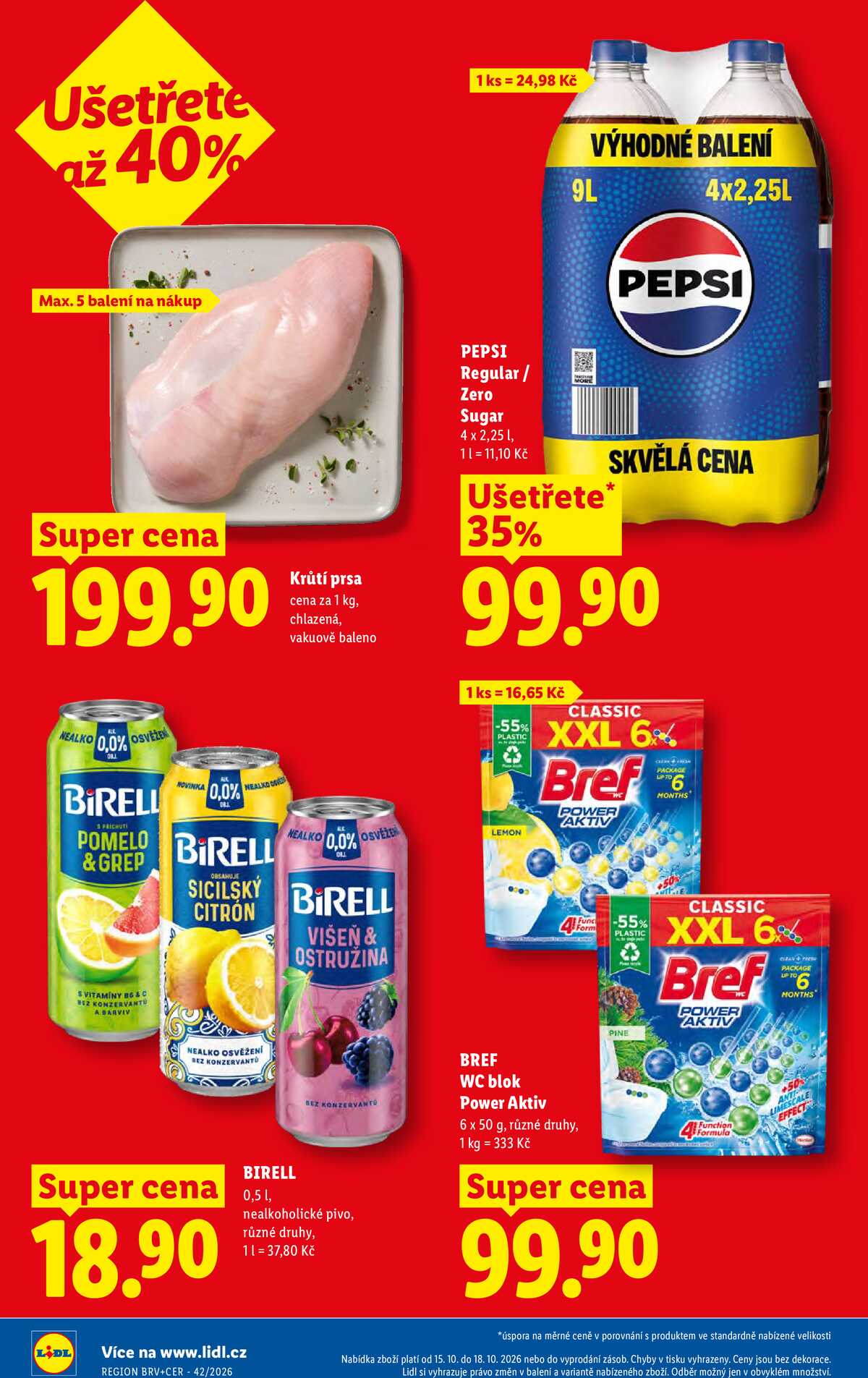 Lidl Čtvrtek od 15.10. do 18.10.2026 strana 2
