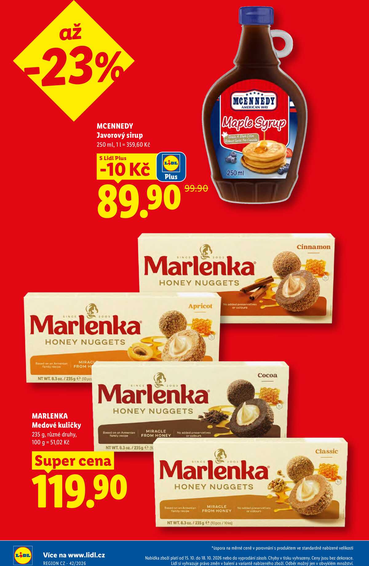 Lidl Čtvrtek od 15.10. do 18.10.2026 strana 6