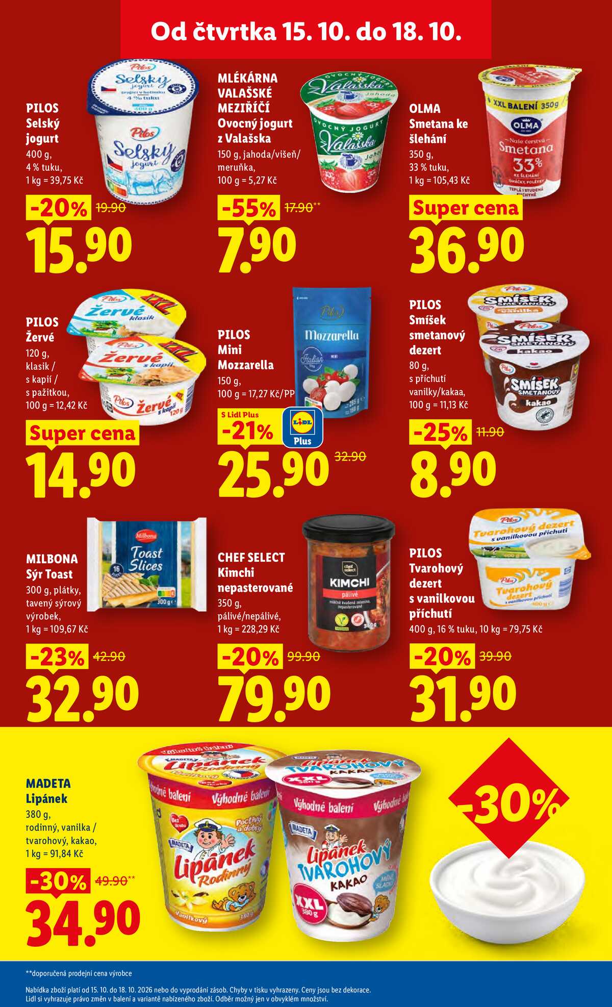 Lidl Čtvrtek od 15.10. do 18.10.2026 strana 23