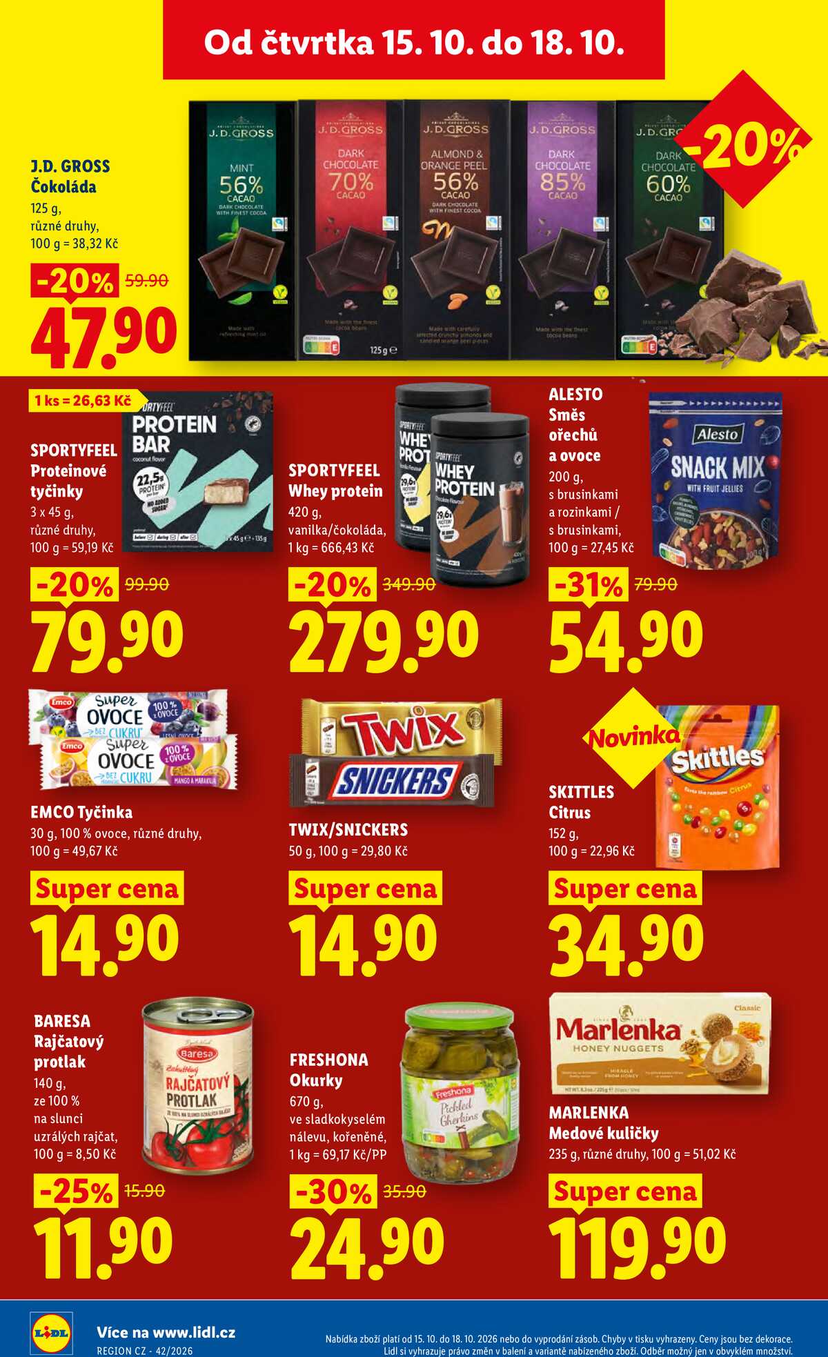 Lidl Čtvrtek od 15.10. do 18.10.2026 strana 24