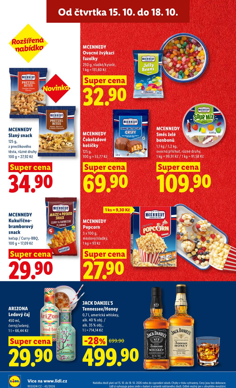 Leták Lidl - Lidl Čtvrtek od 15.10. do 18.10.2026 - strana 20 Leták Lidl - Lidl Čtvrtek od 15.10. do 18.10.2026 - strana 20