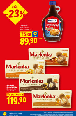 Lidl Čtvrtek od 15.10. do 18.10.2026