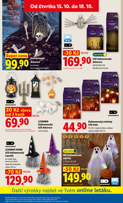 Lidl Čtvrtek od 15.10. do 18.10.2026
