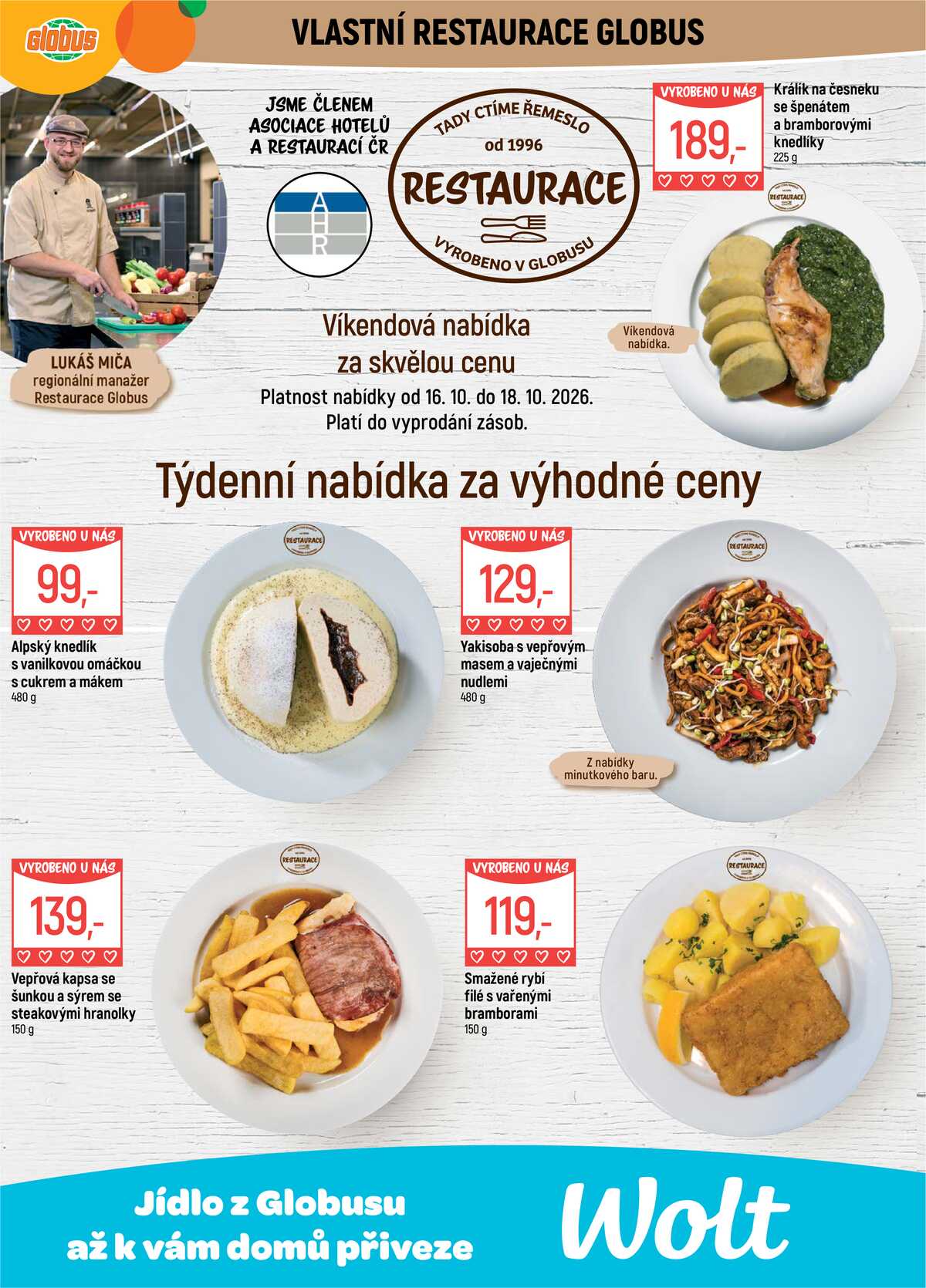 Akční leták Globus 14.10. - 20.10.2026 - Globus Praha - Čakovice strana 9