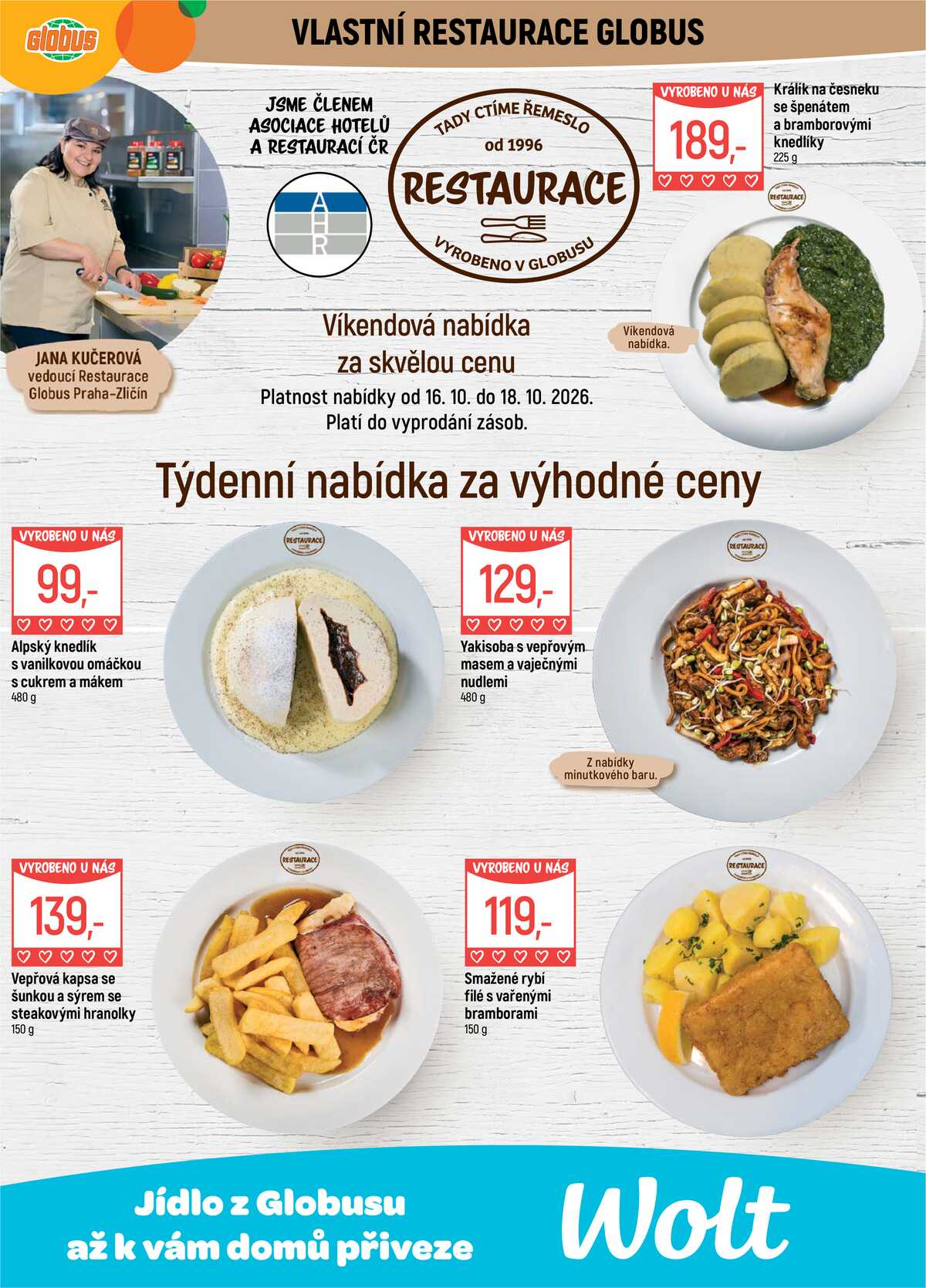 Akční leták Globus 14.10. - 20.10.2026 - Globus Praha - Zličín strana 9