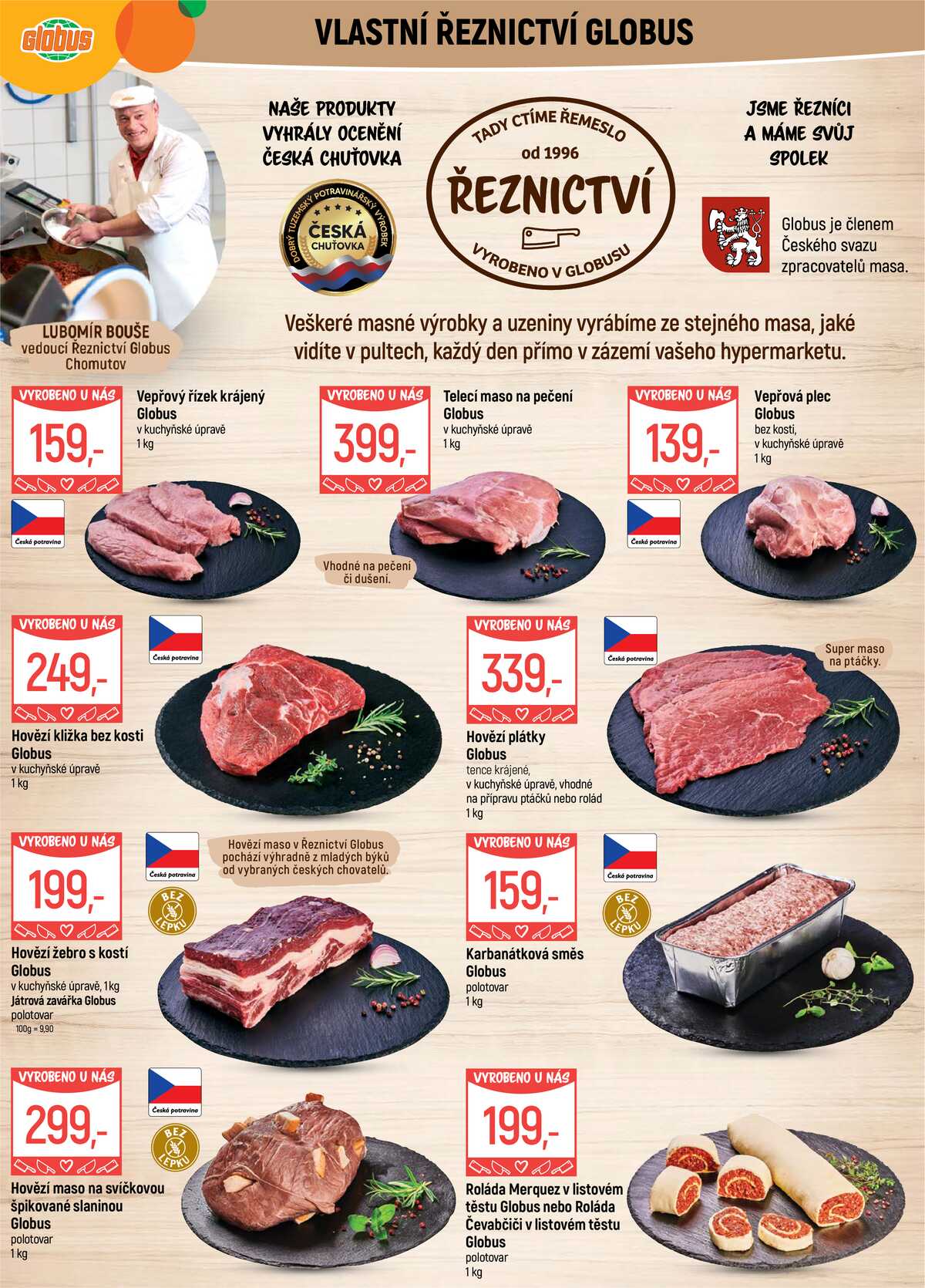 Akční leták Globus 14.10. - 20.10.2026 - Globus Chomutov strana 5