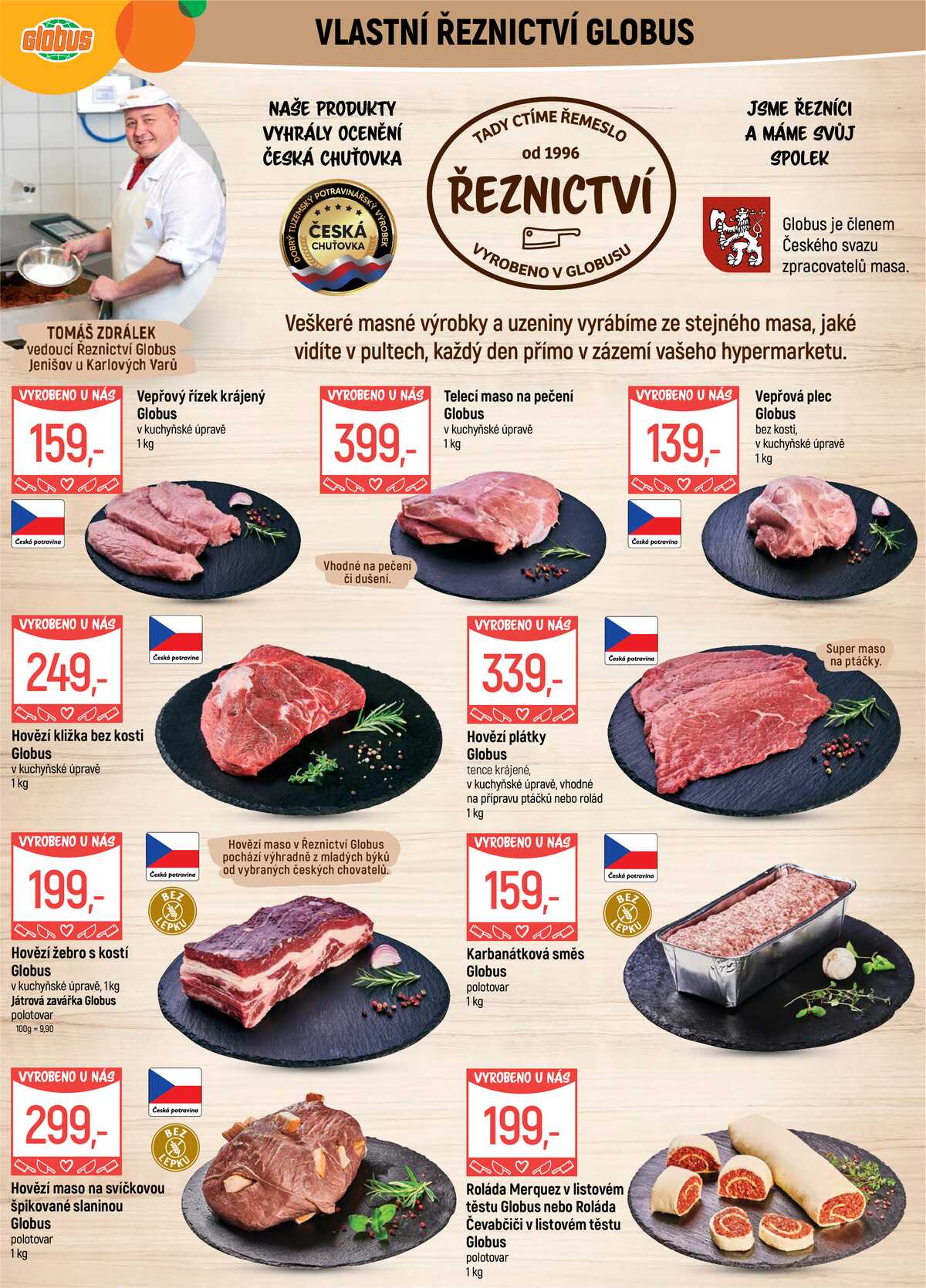 Akční leták Globus 14.10. - 20.10.2026 - Globus Jenišov u Karlových Varů strana 5