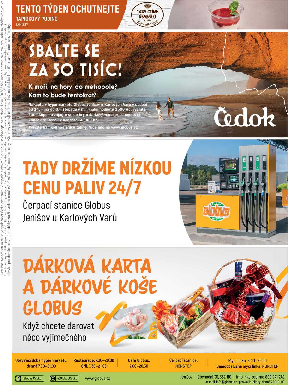 Akční leták Globus 14.10. - 20.10.2026 - Globus Jenišov u Karlových Varů strana 48