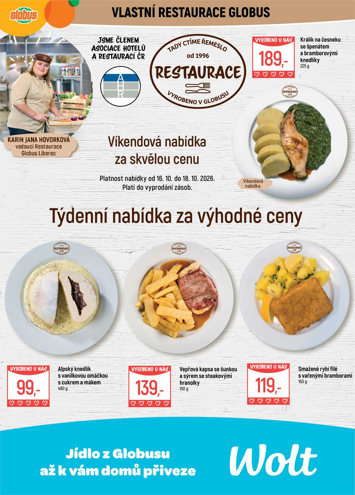 Akční leták Globus 14.10. - 20.10.2026 - Globus Liberec strana 9