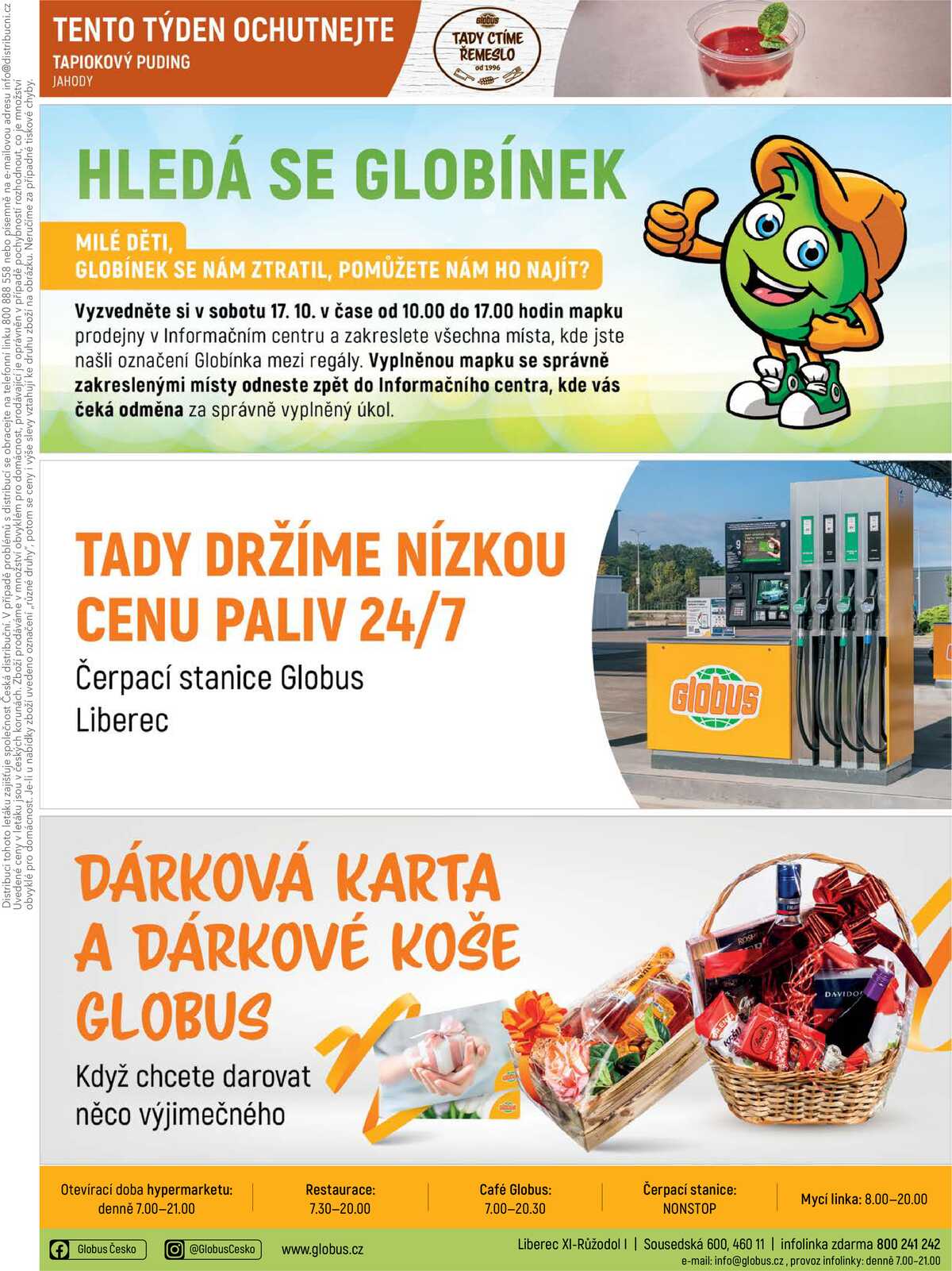 Akční leták Globus 14.10. - 20.10.2026 - Globus Liberec strana 48