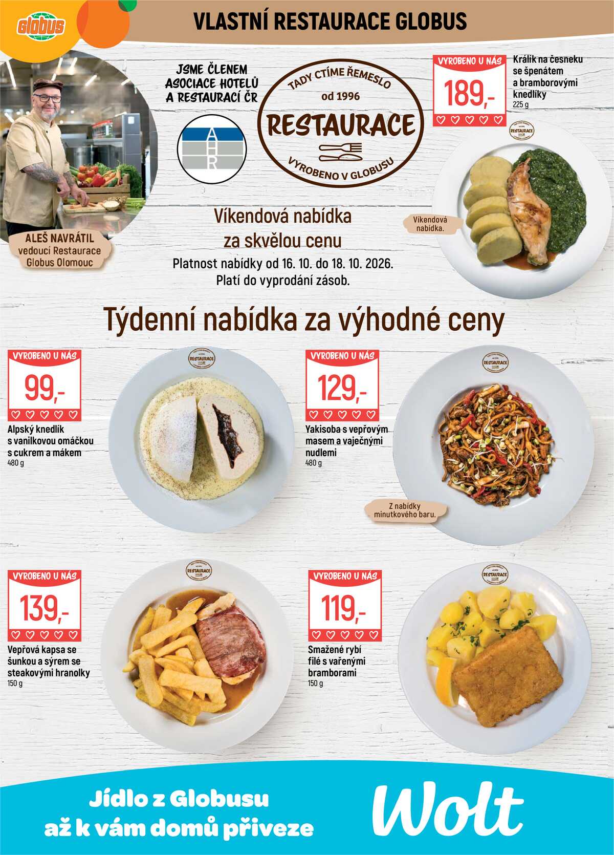 Akční leták Globus 14.10. - 20.10.2026 - Globus Olomouc strana 9