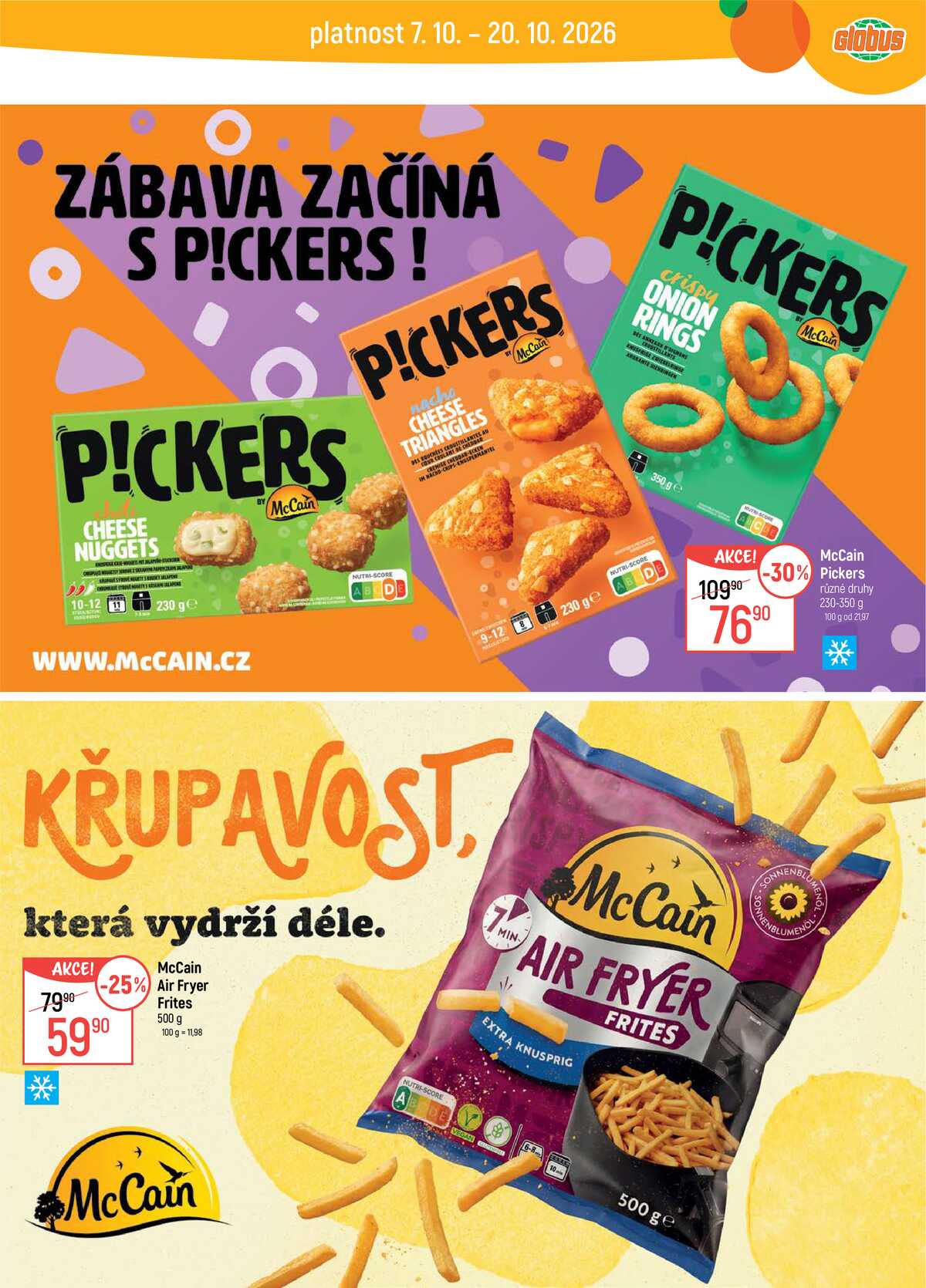 Akční leták Globus 14.10. - 20.10.2026 - Globus Olomouc strana 8