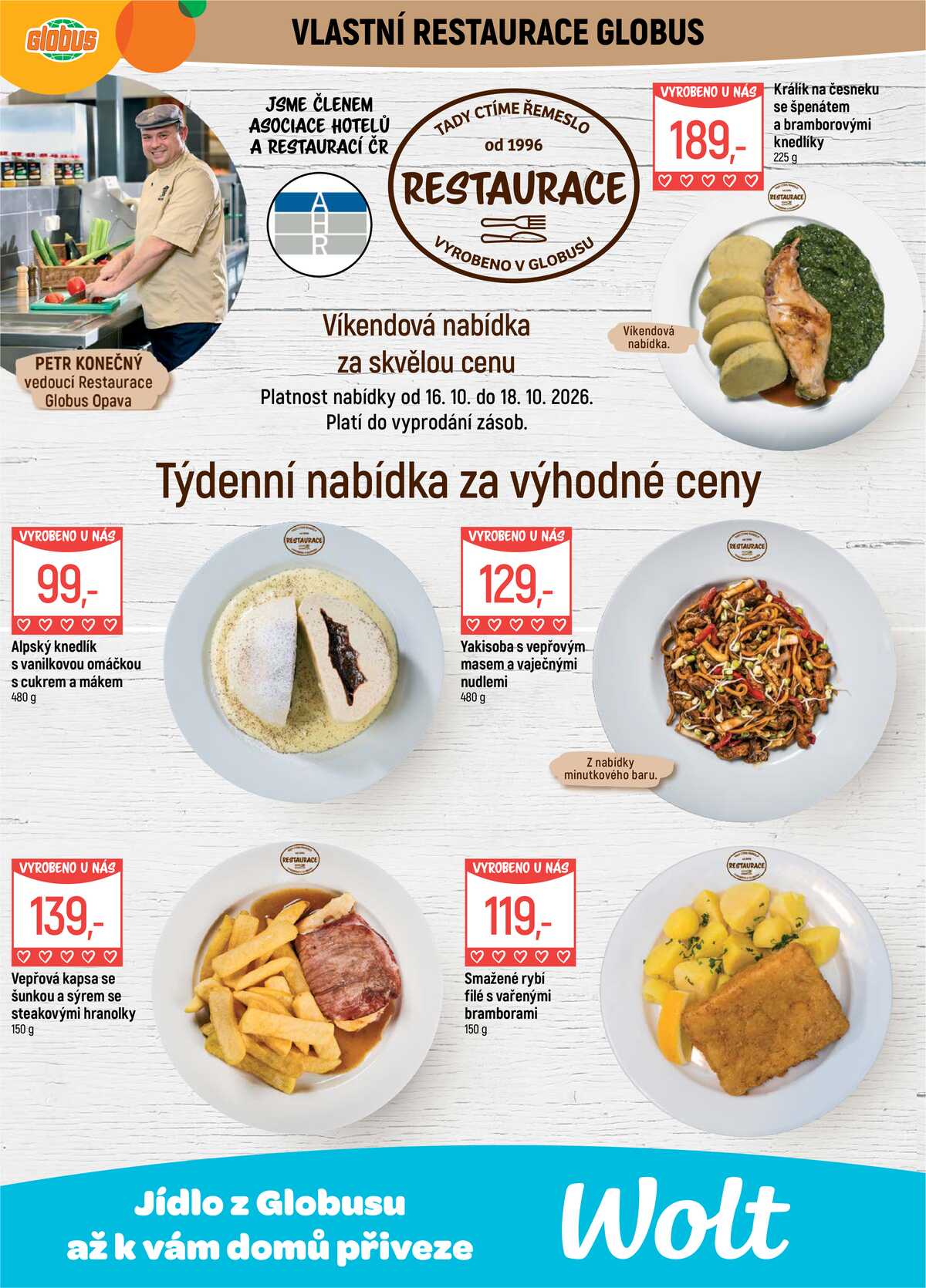 Akční leták Globus 14.10. - 20.10.2026 - Globus Opava strana 9