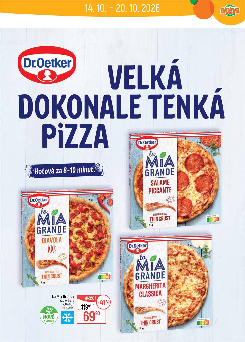 Akční leták Globus 14.10. - 20.10.2026 - Globus Opava