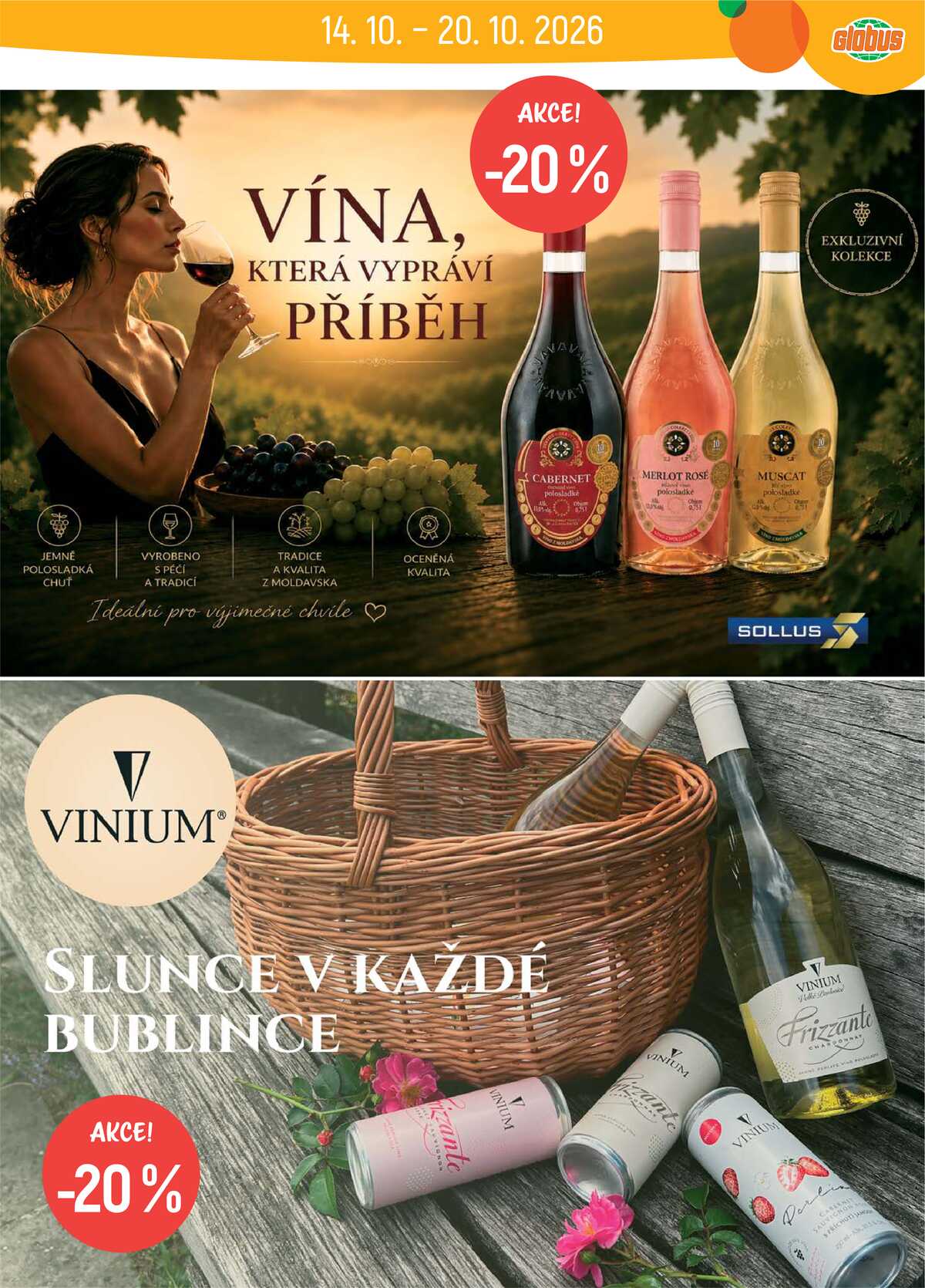 Akční leták Globus 14.10. - 20.10.2026 - Globus Opava strana 16
