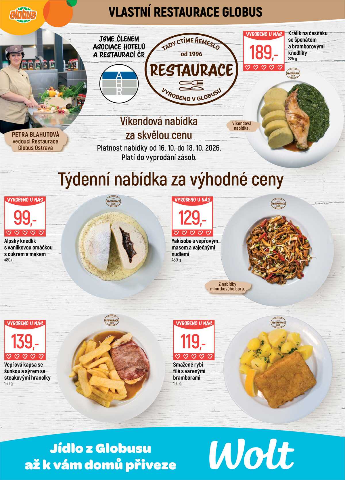 Akční leták Globus 14.10. - 20.10.2026 - Globus Ostrava strana 9