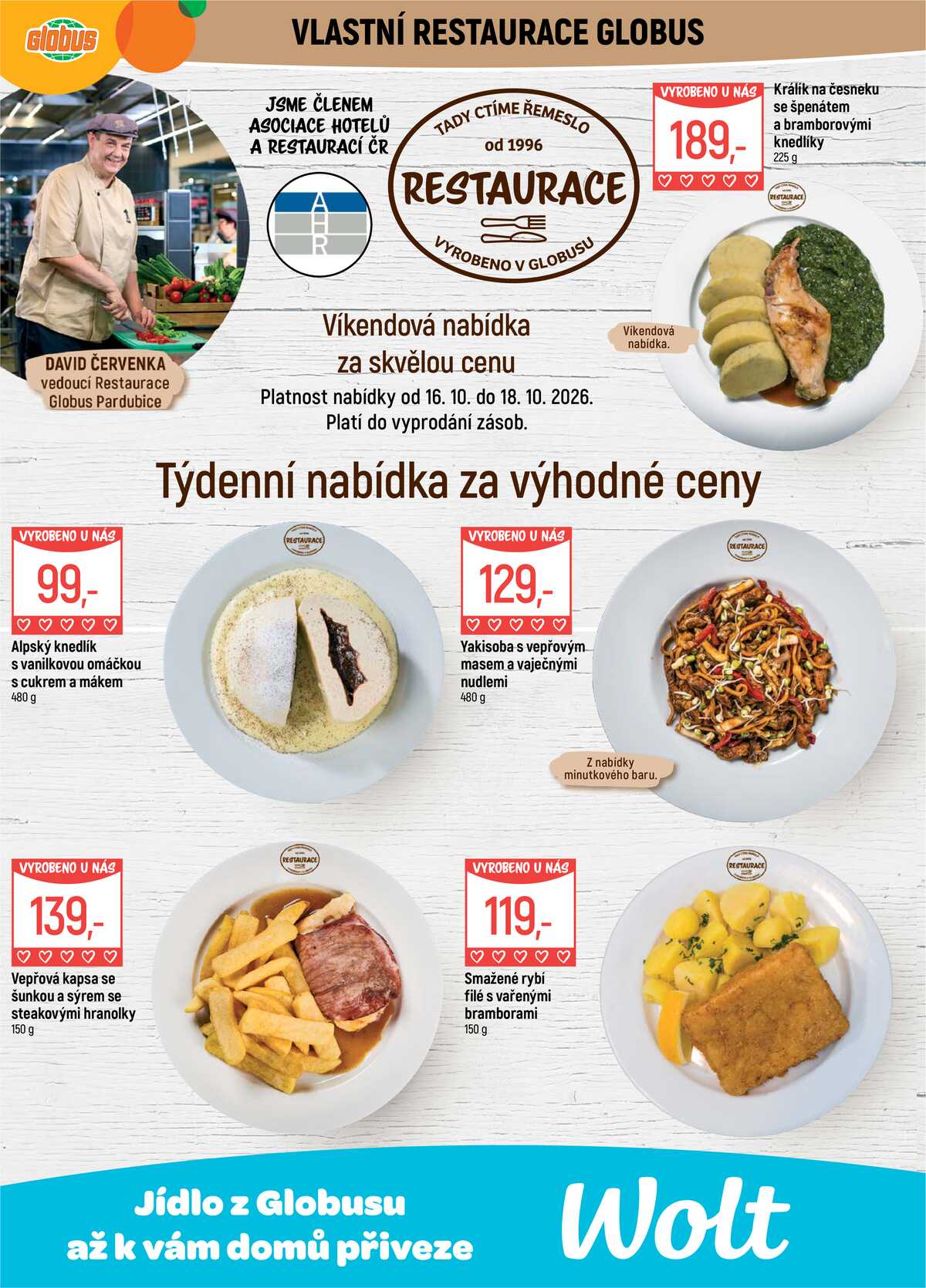 Akční leták Globus 14.10. - 20.10.2026 - Globus Pardubice strana 9