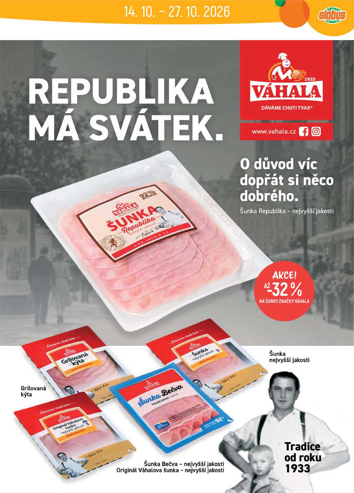Akční leták Globus 14.10. - 20.10.2026 - Globus Pardubice strana 6