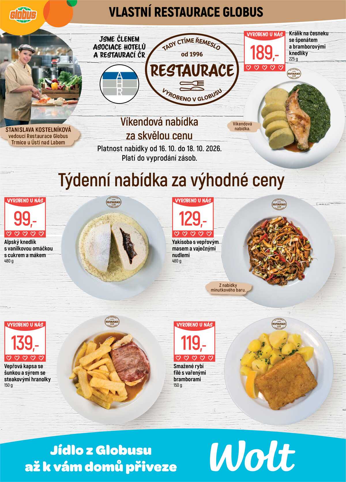 Akční leták Globus 14.10. - 20.10.2026 - Globus Trmice u Ústí nad Labem strana 9