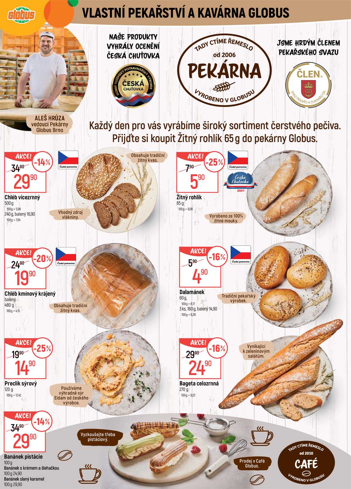 Akční leták Globus 14.10. - 20.10.2026 - Globus Brno Ivanovice strana 7