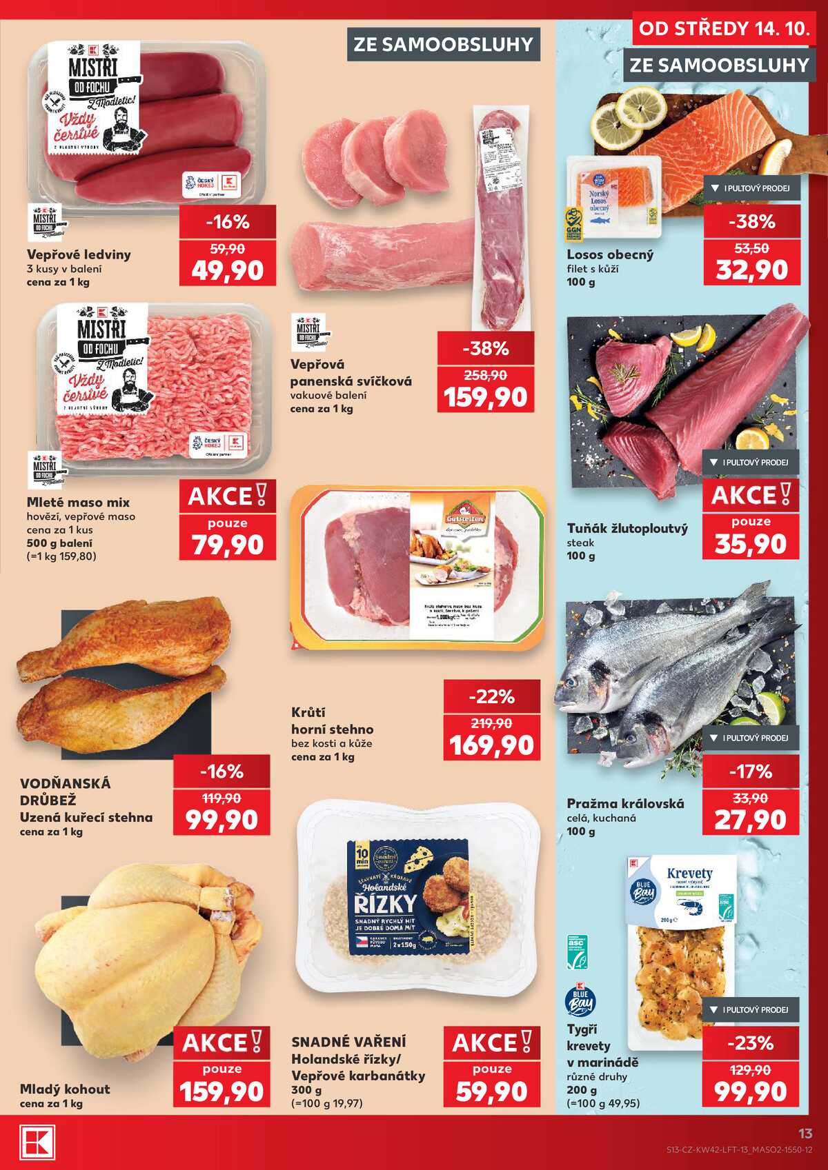 Kaufland 14.10. - 20.10. - Kaufland - Třeboň strana 13
