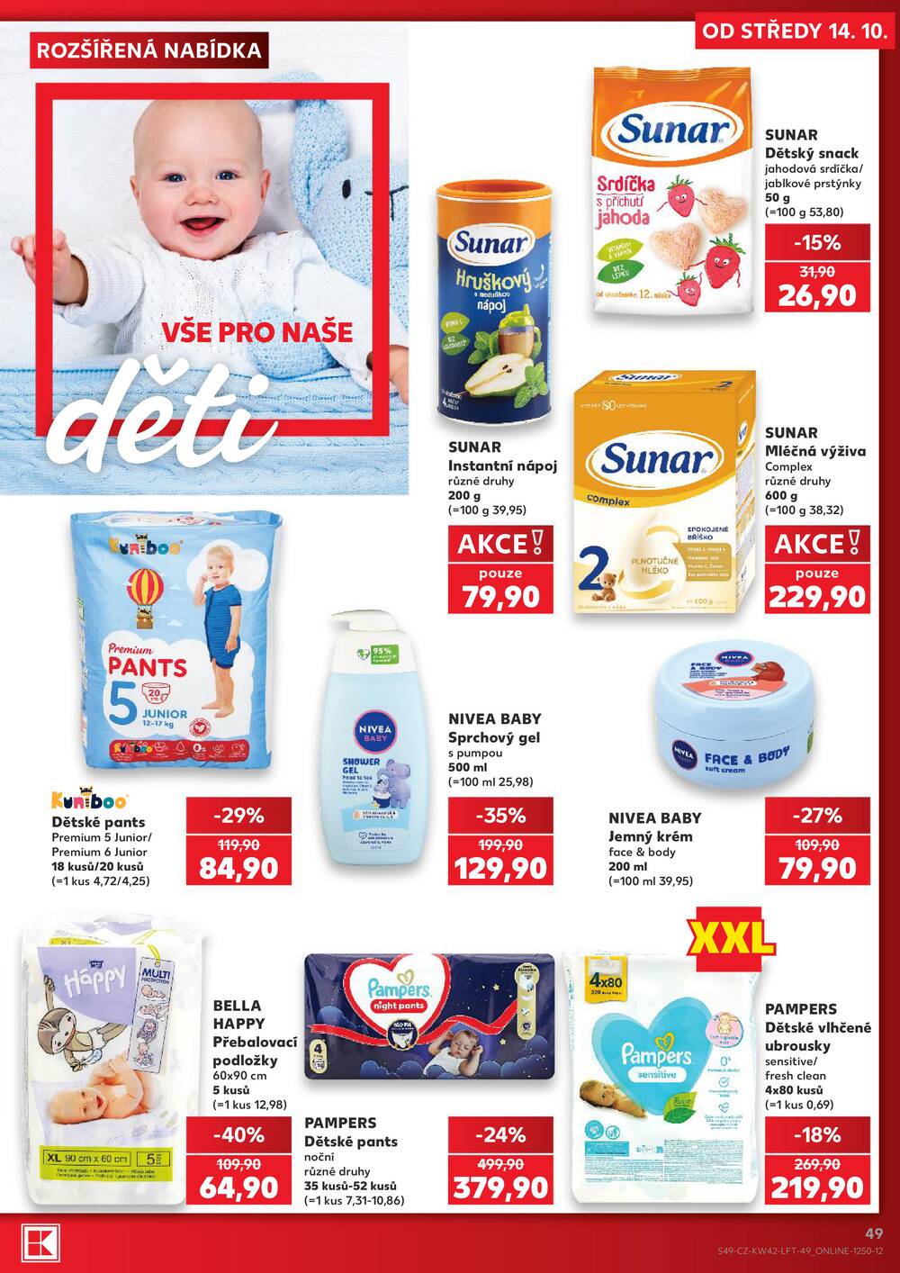 Leták Kaufland - Kaufland 14.10. - 20.10. - Kaufland - Praha 6 (Podbaba) - strana 49 Leták Kaufland - Kaufland 14.10. - 20.10. - Kaufland - Praha 6 (Podbaba) - strana 49