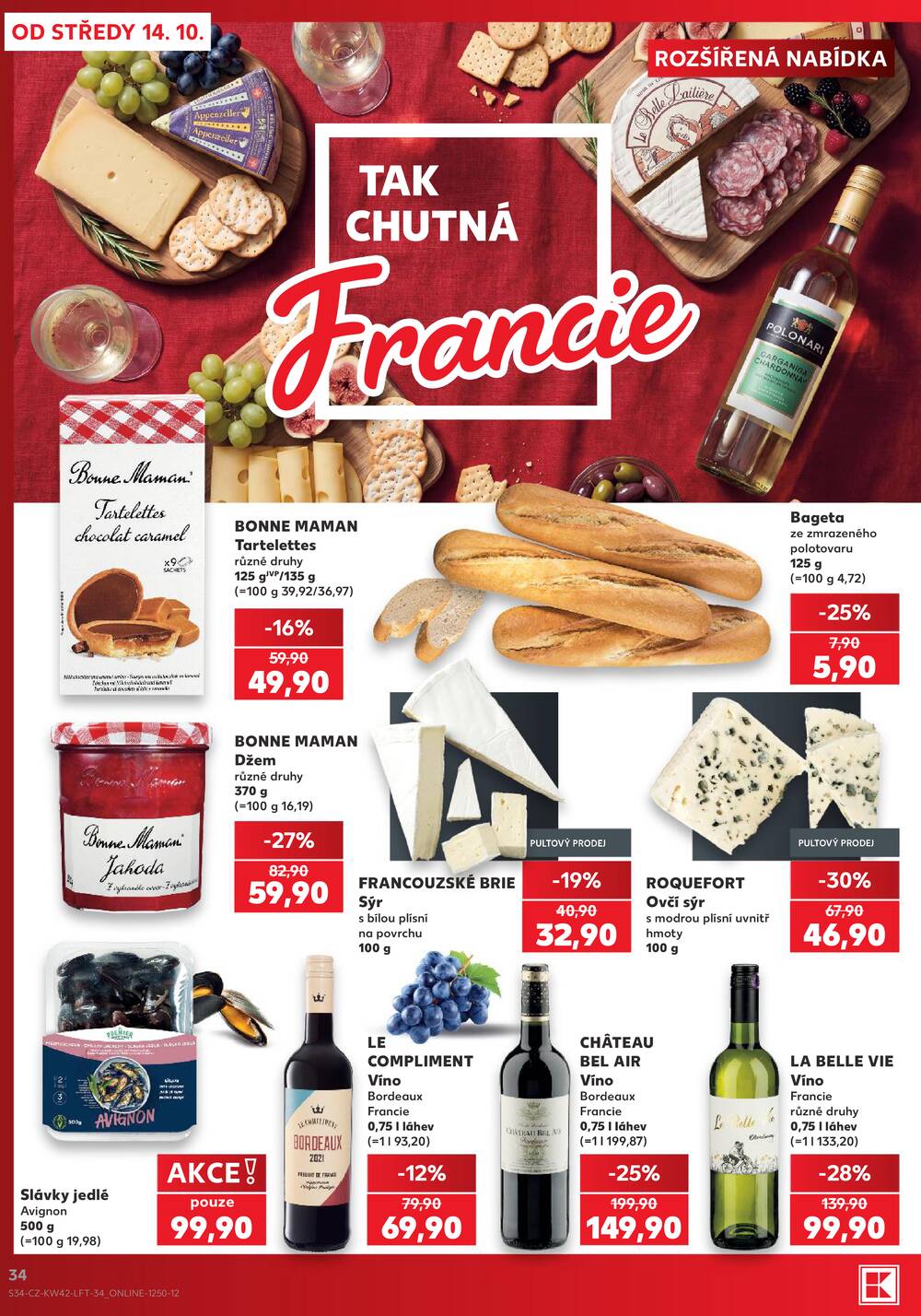 Kaufland 14.10. - 20.10. - Kaufland - Veselí nad Lužnicí - Budějovická