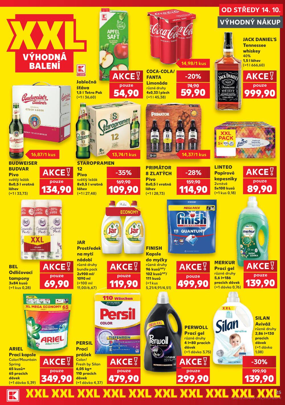 Kaufland 14.10. - 20.10. - Kaufland - Teplice (Čs. Dobrovolců)