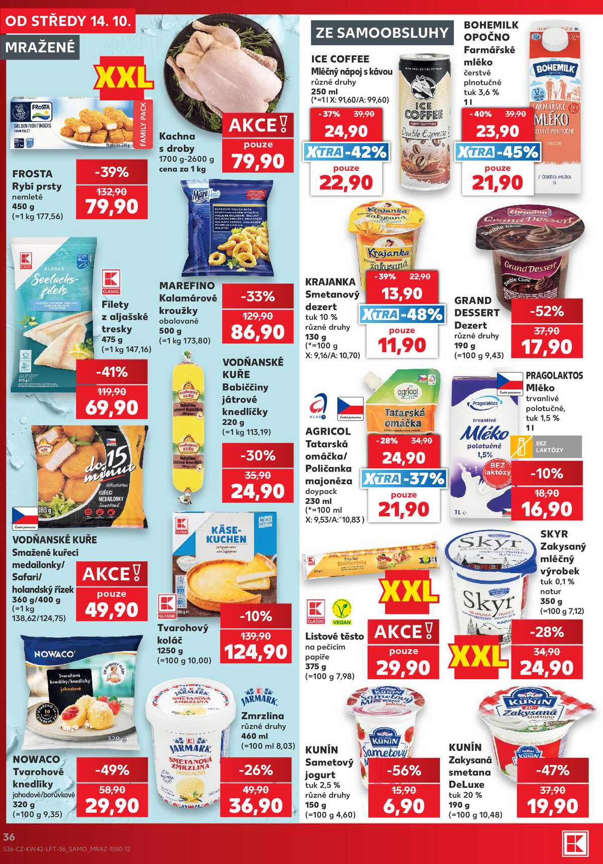 Kaufland 14.10. - 20.10. - Kaufland - Tábor strana 36