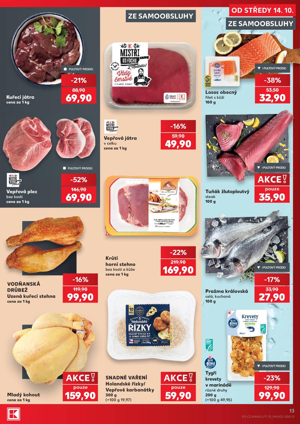 Kaufland 14.10. - 20.10. - Kaufland - Jablonec nad Nisou (Jateční)