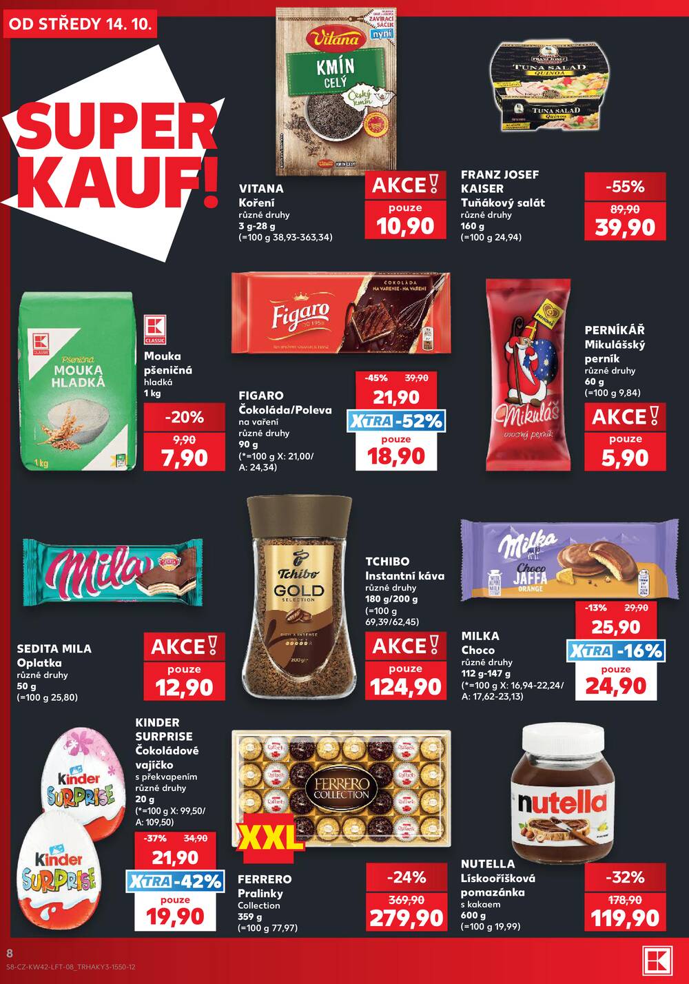 Kaufland 14.10. - 20.10. - Kaufland - Třinec - Lyžbice