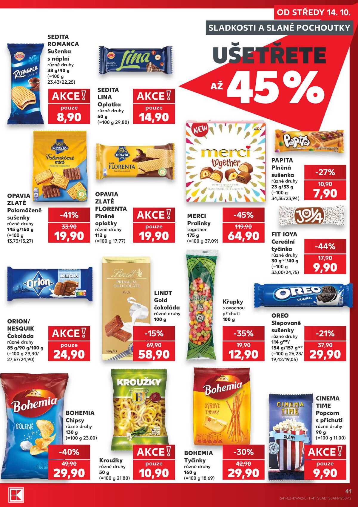 Kaufland 14.10. - 20.10. - Kaufland - Rychnov nad Kněžnou strana 41