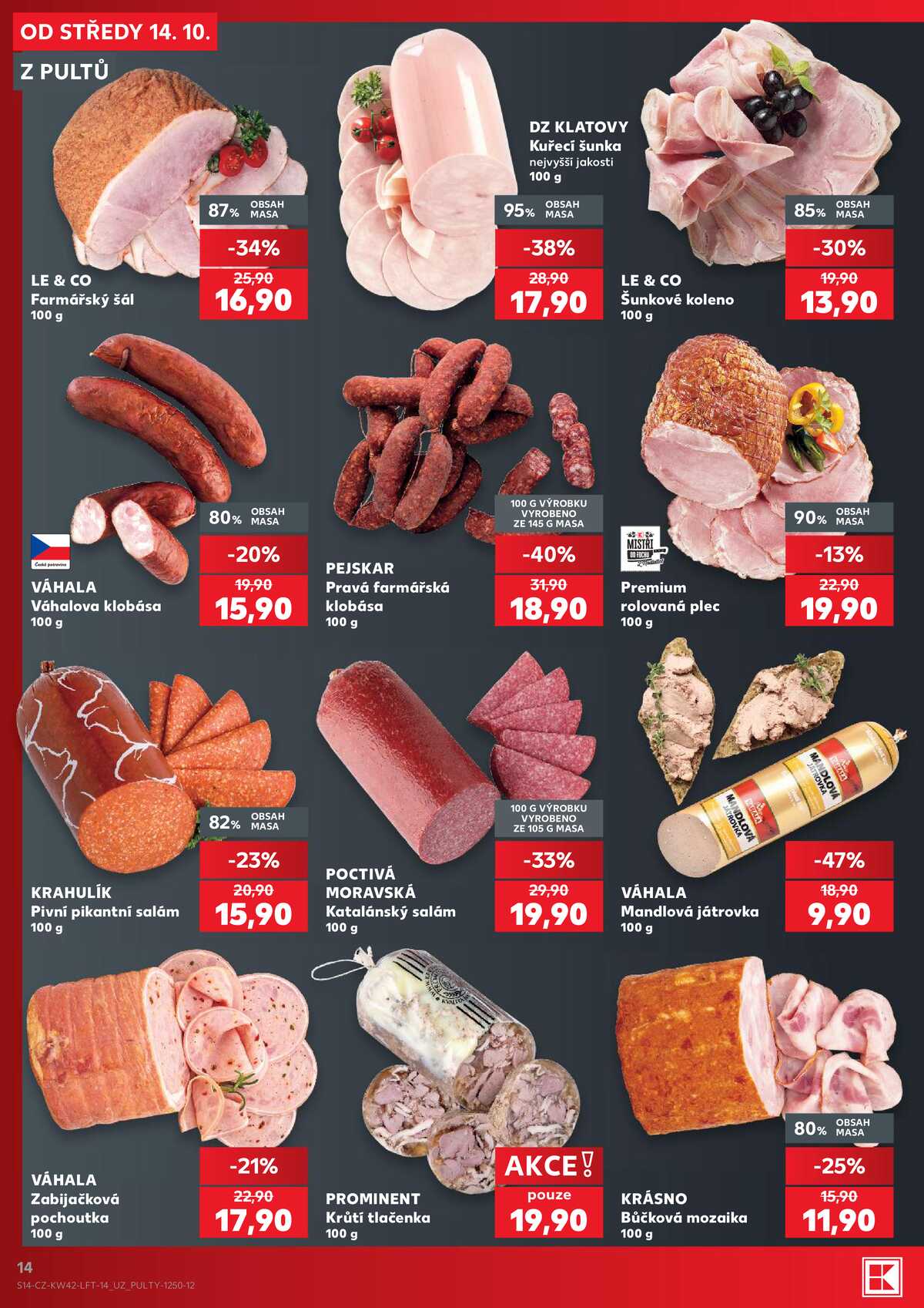 Kaufland 14.10. - 20.10. - Kaufland - Cheb strana 14