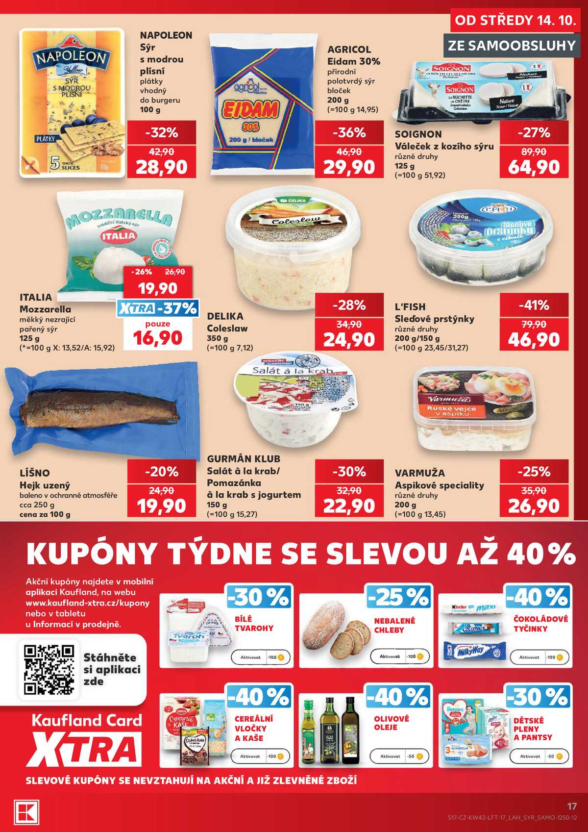 Kaufland 14.10. - 20.10. - Kaufland - Cheb strana 17